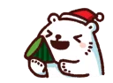 Sticker from 白白，冬天了!+白白日記 · 好熱啊!+夯番薯x白白日記 最愛賴著你+白白日記,哇哇哇!