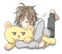 😌 emoji Fun life of Boy Student 3 & 4 Telegram sticker 8 of 81