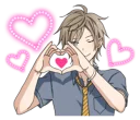 ❤ emoji Fun life of Boy Student 3 & 4 Telegram sticker 24 of 81