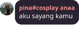 Sticker from pina pacar jisung