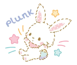 Sticker from Wish me mell Together Every Day @deazzle