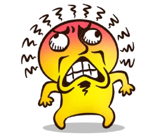 🤬 emoji Mr. Emoticon 2 @bistic Telegram sticker 12 of 40
