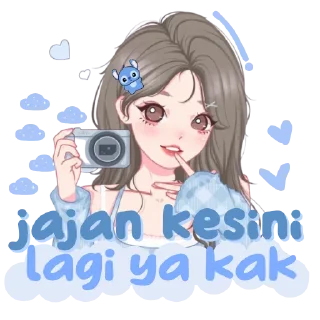 😋 emoji @janskies blue stixx Telegram sticker 14 of 26