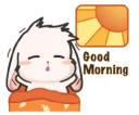 🌅 emoji Rabbit Telegram sticker 12 of 40