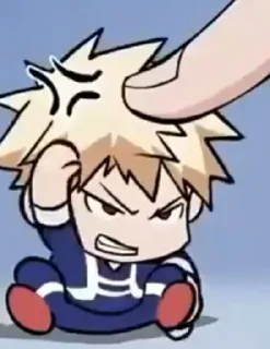 😠 emoji bakugou @animestickerchannel Telegram sticker 21 of 75