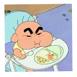 🧑‍🦲 emoji shinchan nya kaell Telegram sticker 18 of 120