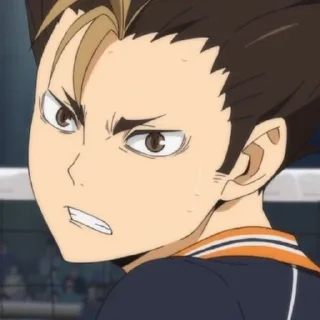🏐 emoji nishinoya @jungoonity Telegram sticker 22 of 37