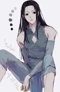 Sticker from Illumi pt1 @Millionaire_kambe.....