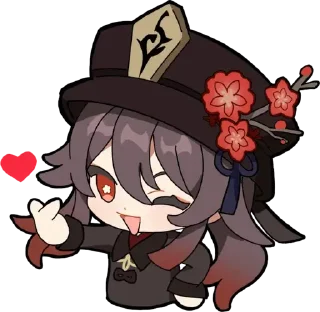 Sticker from 胡桃 via しらす (PID: 85701)