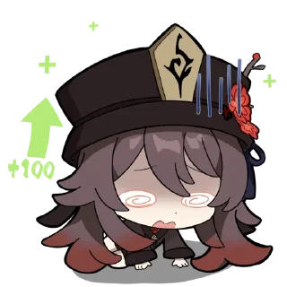 ⬆️ emoji 胡桃 via しらす (PID: 85701) Telegram sticker 15 of 43