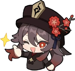 Sticker from 胡桃 via しらす (PID: 85701)