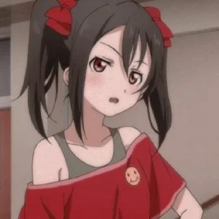 🍒 emoji Nico Yazawa || @StickerAnimePack Telegram sticker 24 of 25