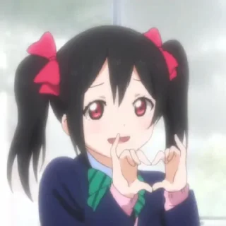 🎀 emoji Nico yazawa @munguttikel @vllrynnbot Telegram sticker 6 of 44