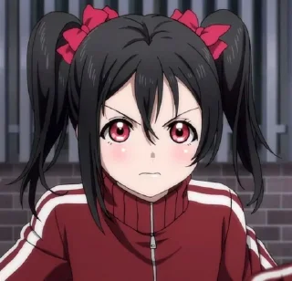 🍒 emoji Nico Yazawa || @StickerAnimePack Telegram sticker 13 of 25