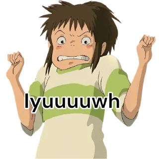 🤢 emoji Gibli @stikerkyo Telegram sticker 20 of 120