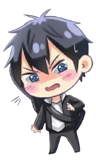 😓 emoji GIVEN @animestickerchannel Telegram sticker 11 of 80