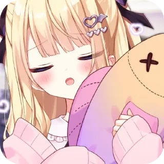 💇 emoji 月紫Aria@DaraNekoStickers Telegram sticker 11 of 46