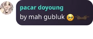 Sticker from anu