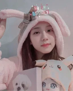 🌧 emoji Jisoo @stikerpacktele Telegram sticker 1 of 59