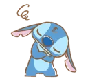 😌 emoji Stitch (Sopan & Santai) @stickerscar Telegram sticker 20 of 24