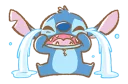 Sticker from Stitch (Sopan & Santai) @stickerscar