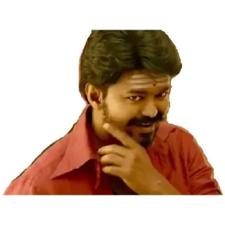 🤗 emoji Thalapathy 💛💛💛 Telegram sticker 20 of 120