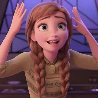 🤍 emoji Anna frozen @grittleee Telegram sticker 15 of 38