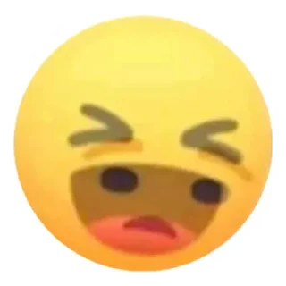 😢 emoji mood uni Telegram sticker 17 of 89