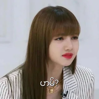 😀 emoji BLACKPINK MEMES MYANMAR Telegram sticker 17 of 38