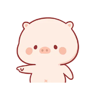 👈 emoji Piggy Mengmeng 2 @bistic Telegram sticker 8 of 24