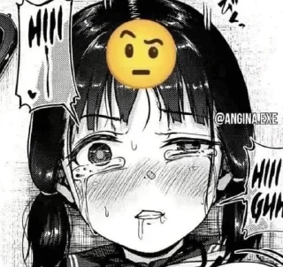 🤨 emoji You are the only one who can Telegram sticker 18 of 88