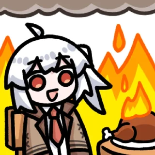 🔥 emoji 藤原宇之 @zhaxia_cn Telegram sticker 17 of 32