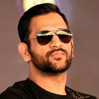😎 emoji @stickersbag 😎 MS Dhoni 💖 Telegram sticker 9 of 60