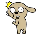 😳 emoji Hello Brown by THESETH Telegram sticker 2 of 102