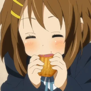 😋 emoji K-on! pack1 (@sticker_freehk) Telegram sticker 18 of 50