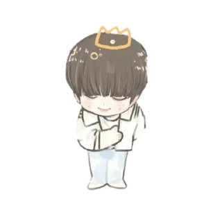 Sticker from jjh fanart by @stikerfanart