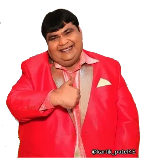 👍 emoji TMKOC By @RohitSharma Telegram sticker 18 of 34