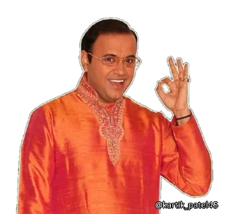 👌 emoji TMKOC By @RohitSharma Telegram sticker 8 of 34