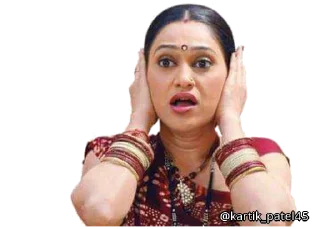 🙉 emoji TMKOC By @RohitSharma Telegram sticker 23 of 34