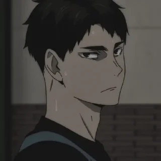 🌟 emoji Ushijima wakatoshi Telegram sticker 4 of 42