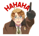Sticker from APH