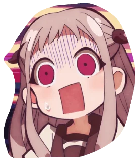 Sticker from Toilet Bound Hanako-kun