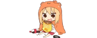 🍊 emoji tiny umaru @archivestix Telegram sticker 17 of 36