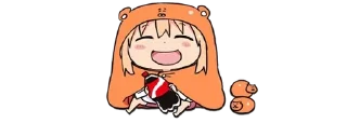 🍊 emoji tiny umaru @archivestix Telegram sticker 21 of 36