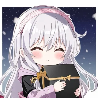 Sticker from AI Q版伊蕾娜