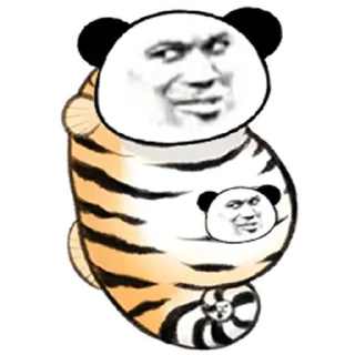 🥸 emoji 虎头虎脑👉 @YiMibq 表情大全 Telegram sticker 14 of 73