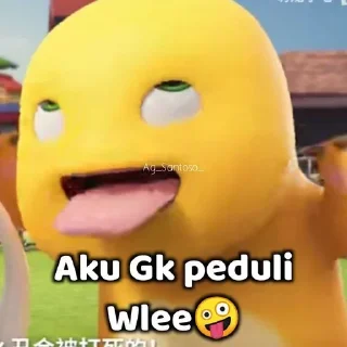 🫥 emoji Si kuning punya @keiical Telegram sticker 15 of 32