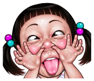 😝 emoji komuk degem @goddies Telegram sticker 20 of 40