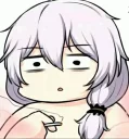 😑 emoji 崩崩崩四格表情包 Telegram sticker 13 of 41