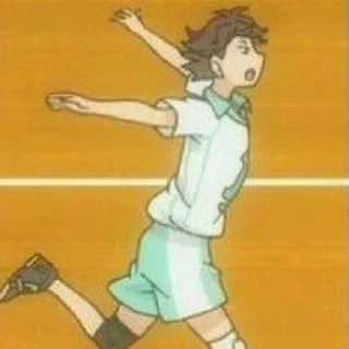 🏐 emoji ハイキュー !! @captrivaille ՙs Telegram sticker 24 of 45